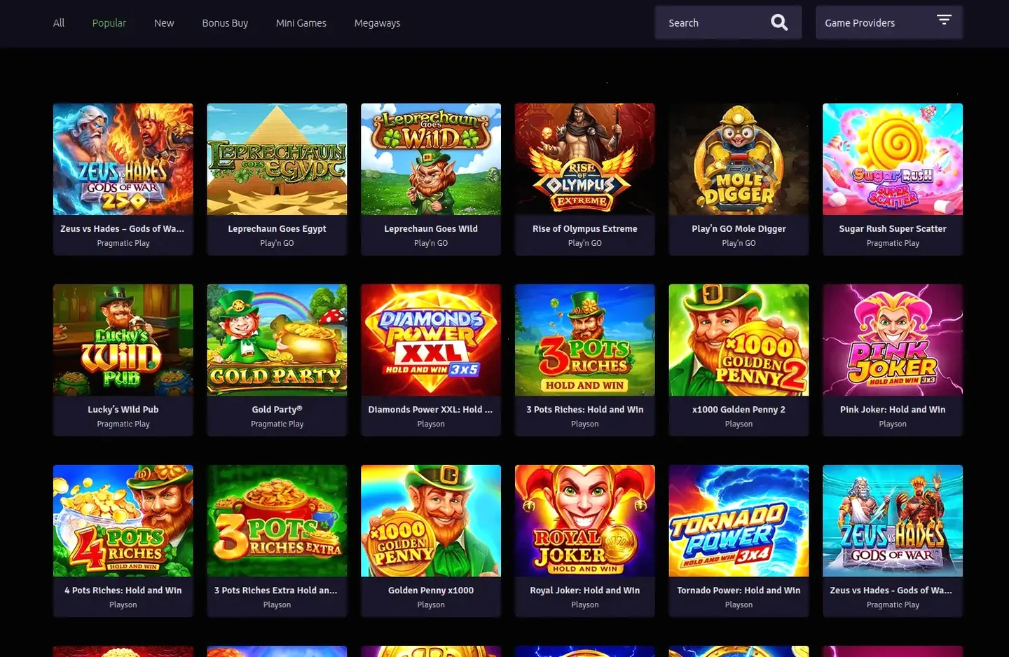 Energy Casino Bonusprogramm Übersicht